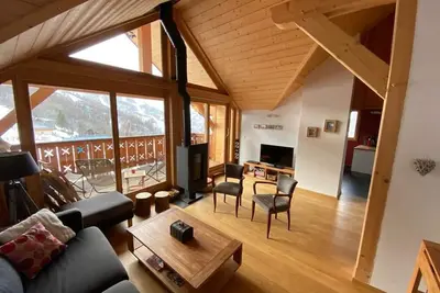 Image de Coup de coeur : appt 8 personnes, chaleureux, calme, vue exceptionnelle!