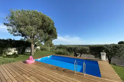 Jolie Villa avec vue exceptionnelle entre Béziers et Agde ( Hérault)