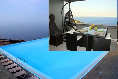 Image de Cap D'Ail Monaco Vue Mer Wifi Dans Une Residence De Vacances