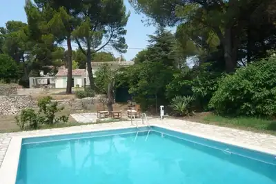Image de Villa 6 pers au calme, grand jardin clos, belle piscine privé securisée 9m/5m