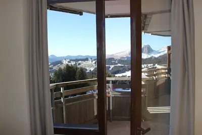 Image de Appartement de 50m2 pour 6 personnes  Maximum, vue magnifique depuis le balcon