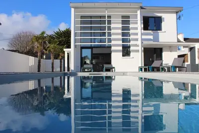 Image de Villa Alba Quiberon -Piscine extérieure Chauffée dès le 18/04- Linge - parking