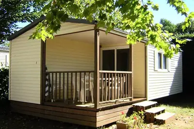 Image de Mobil-home Hirondelle 29m², Terrasse couverte incluse 5 personnes