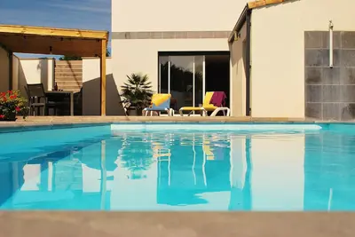 Image de villa bord de mer classée 4 **** piscine chauffée