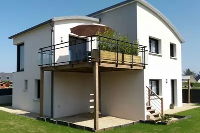 Image de Superbe maison récente classée **** vue mer-50m de la mer - Landrellec/Trégastel