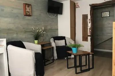 Charmant studio avec cour privée – Cœur de Honfleur – Wifi