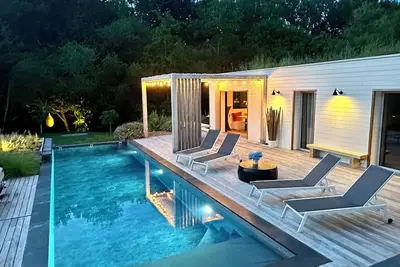 Superbe villa californienne Biarritz et plages - Piscine&Jacuzzi