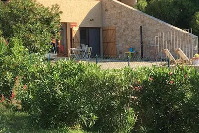 Image de Villa A Castagna Au Bord De La Mer et piscine