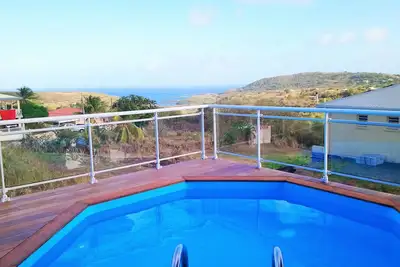 Image de Bungalow vue mer/piscine privative/Ste Anne-Marin