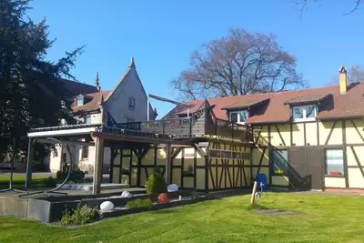 Image de 18 km d’Europa park Rust, Gîte du domaine de Bancalis 5* les écuries.