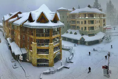 Image de Résidence Penthouse Big Horn avec une vue imprenable sur le village et la télécabine