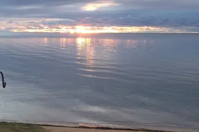 Image de Lake Superior Cottage sur Sandy Beach, cl. Houghton, Calumet, Ll Lever du soleil, plage
