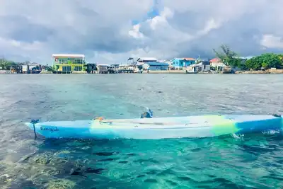 Image de Casa Colorada est situé sur sa propre petite île