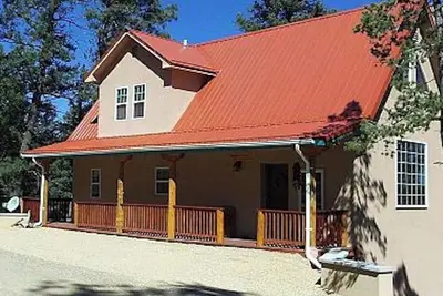 Image de Upper Canyon avec vue isolées encore près de la ville de Ruidoso