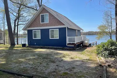 Image de Keeler Lake retraite avec plage privée!