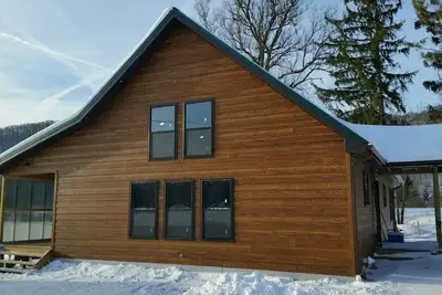 Image de \"Tout Neuf\" Chalet De La Vallee Des Neiges A 1 Mille De La Vallee Des Vacances