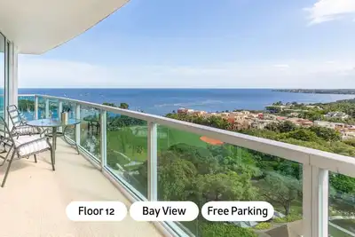 Image de Donnant Sur L'Ocean! Ultra Upcale, Parc Gratuit / Piscine / Gym / 75Mb Wi-Fi