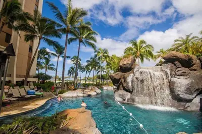 Image de Hilton Hawaiian Village Lagoon Tower, 1 chambre, plage fabuleuse et lagon!