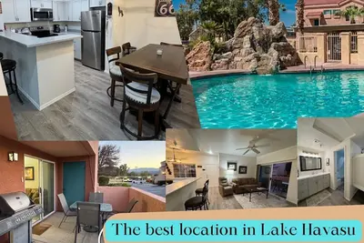 Image de Super Endroit! Minutes à pied de Lake, Beach, Pool & London Bridge. Stationnement de bateau.