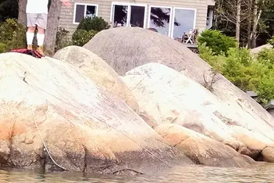 Owls Head Ocean Cottage front de mer