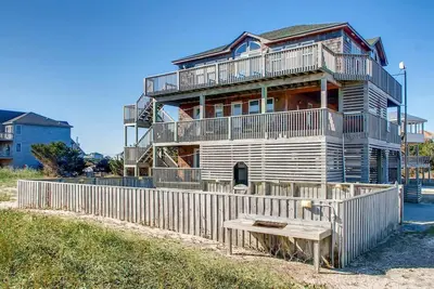 Image de Vues imbattables! Vue sur la mer, Rodanthe-Pool, bain Ă remous, Dog-Friendly, Walk to Pier
