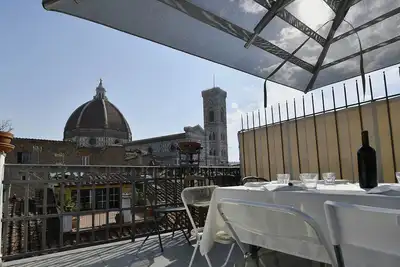 Image de Florence Appartement Terrasse sur le toit de la cathédrale de Dôme Voir
