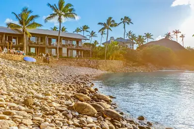 Image de Air CLIMATISÉ Ocean Front-Snorkel avec tortues de mer vertes - Honokeana Cove # 217
