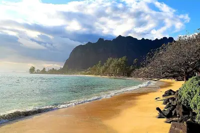 Image de Maison récemment rénovée dans une communauté de plage tranquille! Sur l'île d'Oahu, pas de volcans!