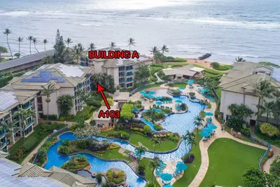 Image de Waipouli Beach Resort A103 1er étage Belle vue sur le jardin à quelques pas de l'océan