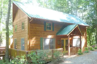 Image de Birdsong, Blue Ridge Retreat. Cabane tranquille sur la rivière. 6 miles de Blue Ridge