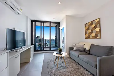 Image de Appartement moderne 1-Br + vue sur la mer!