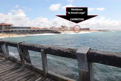 Image de 'Triangle d'or' 1ère ligne, Spacieux appartement  de 75 m², 3 chambres donnant chacune sur une terrasse privée de 180 m², double garage, Wi-Fi