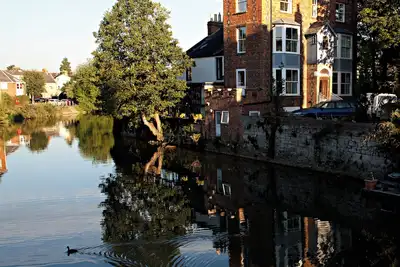 Image de Studio de luxe avec balcon sur la Tamise dans le centre historique d'Oxford
