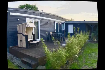 Image de Ren. w Cottage. Terrasse / jardin sur le lac Dumber - Chiens acceptés - Loisir