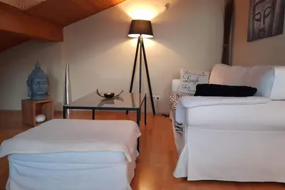 Image de Appartement confortable et calme de 40 m2 avec salle de bain privée. kitchenette