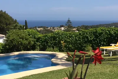 Image de Villa fantastique avec vue fantastique sur la mer