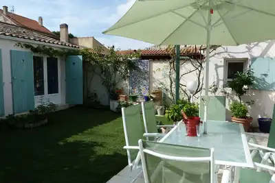 Image de Maison de charme 6 pers 200 mer Saint Trojan/Oléron plain pied jardin soleil