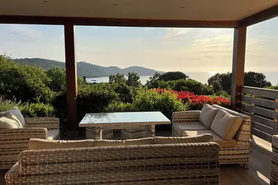 Image de corse du sud, maison individuelle à 5 mn à pied de la plage de portigliolo