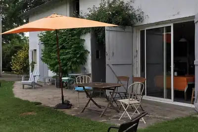 Image de Charmant gîte d'été dans cadre exceptionnel de verdure mais à 500m des thermes