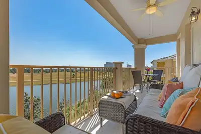 Image de Inspiration africaine, vue panoramique sur le lac / spacieuse / près de la piscine / Disney / Univ / SeaWorld