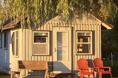 Image de Lkfrt cabine 4 personnes cuisine complète, 300 'plage de sable, kayaks gratuits, pédalos