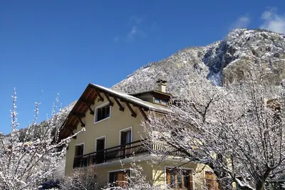 Image de Serre chevalier - Briançon : chalet familial (15 pers), 7 ch, jardin, Sauna