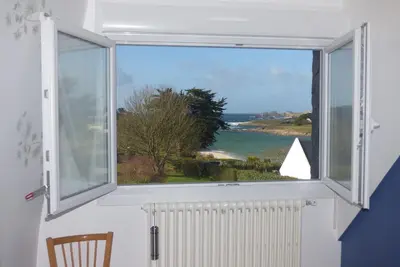 Image de Vue Mer, Plage Penfoul à 100 mètres - à 80 mètres du sentier côtier, wifi