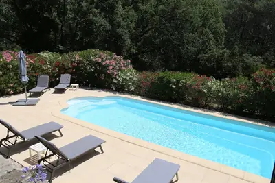 Image de Villa Provence Cote d'Azur (Lorgues). Piscine privée chauffée. Terrain 50 are