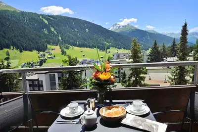 Image de Appartement calme, ensoleillé, central, différent, vue panoramique sur montagnes