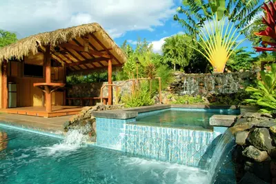Image de Incroyable maison avec piscine, spa, cabane et plus Kihei Wailea Area