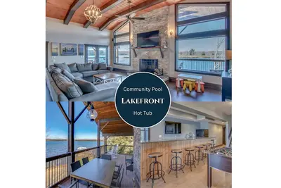 Image de \"Sandy Feet Retreat\" Lakefront, plage privée, quai, table de billard, babyfoot, Wifi