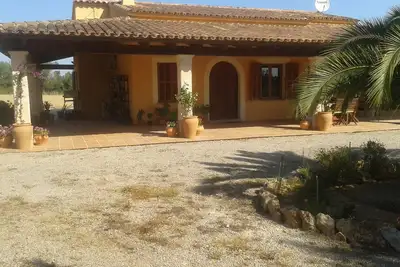 Maison à Finca Rústica près de Playa Es Trenc piscine privée, sans vis à vis