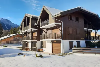 Image de Super appartement 1 chambre avec vue sur la montagne, proche du centre de Samoëns et du bus de ski