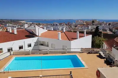 Image de Appartement à Lagos, ouest de l'Algarve, près de la ville / plage avec piscine et vue sur la mer